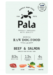 Pala Recipe No3 Beef & Salmon
